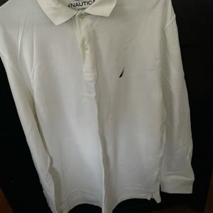 Nautica polo shirt and various collared shirts